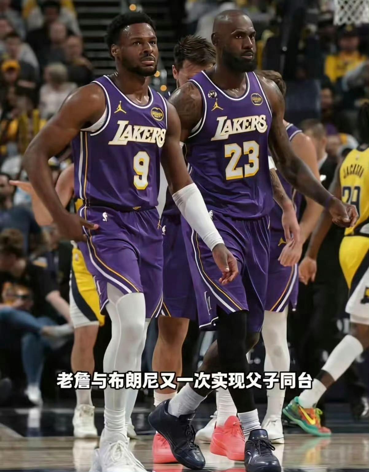 父子同台，仍然感觉很奇妙。东契奇：布朗尼相较去年进步很大，他的表现让我印象深刻