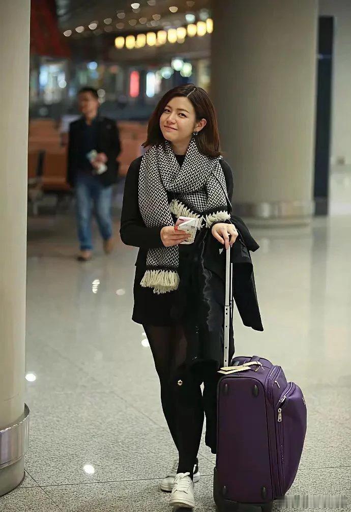 觉得她笑容一直很好