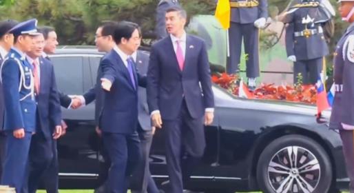 赖清德彻底演砸了！本想靠接待巴拉圭总统撑场面，结果现场连环出错尴尬到抠脚，当场惹
