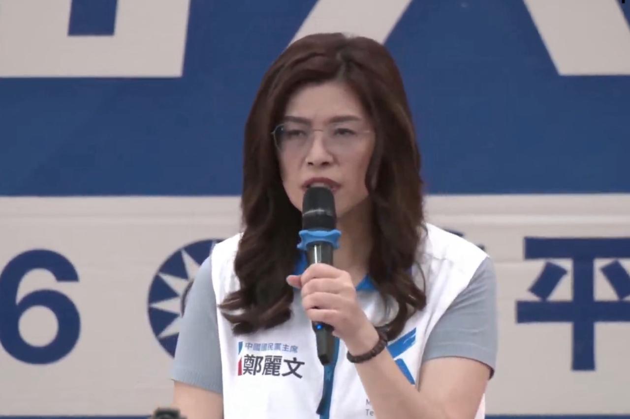 称与王惠美无心结　郑丽文：提名过程没找到她的白马王子国民党今（19日）移师彰