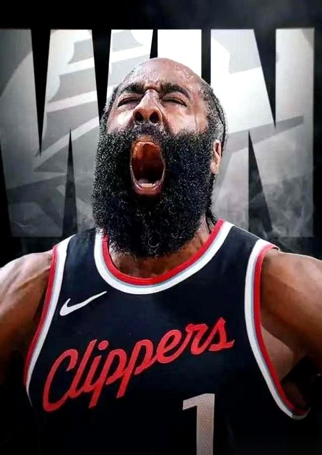 哈登一坐下，快船这天，直接就塌了。真的，这不是什么夸张的说法。就那几分钟，球都