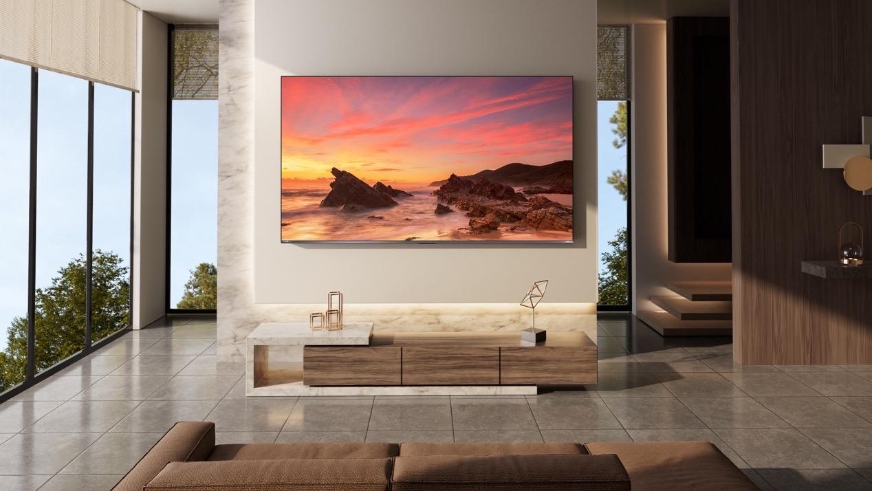 长期追剧办公网课，护眼健康不能忽视。海信电视小墨E5系列新品发布会，推出小墨E5