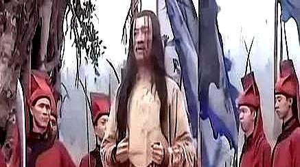 1862年6月，太平天国将领陈玉成被凌迟处死，清军将领胜保坐在行刑台上，他一脸猥