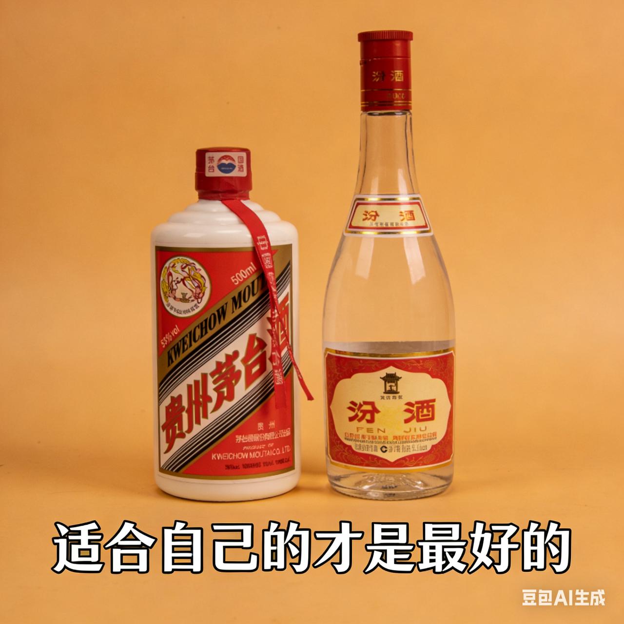 汾酒和茅台，简直是白酒界的两大高手。茅台可是中国白酒的“龙头老大”，有“国酒”之