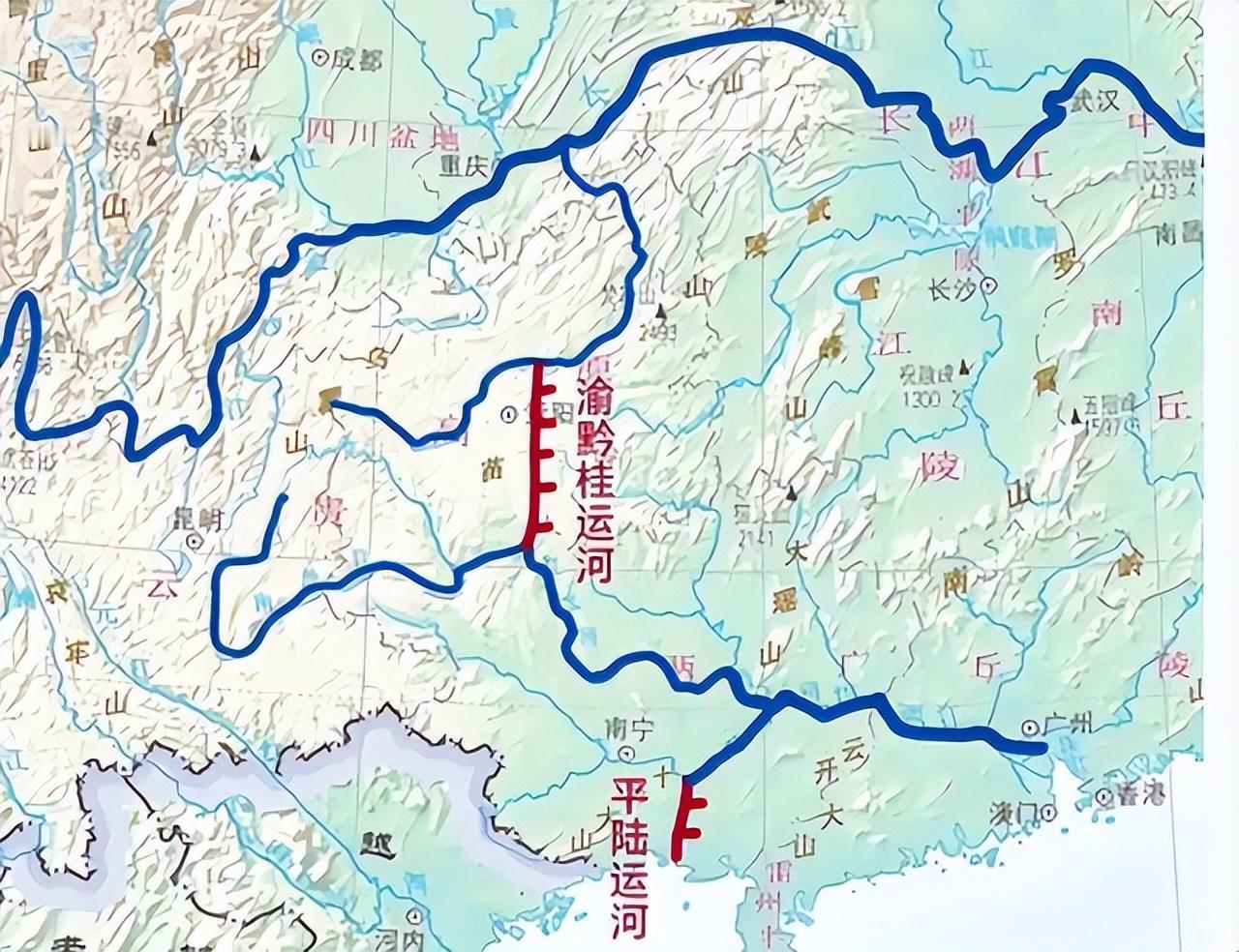 近千年等一回！平陆运河劈出直通太平洋黄金水道，改写西南出海格局在中国基建版图