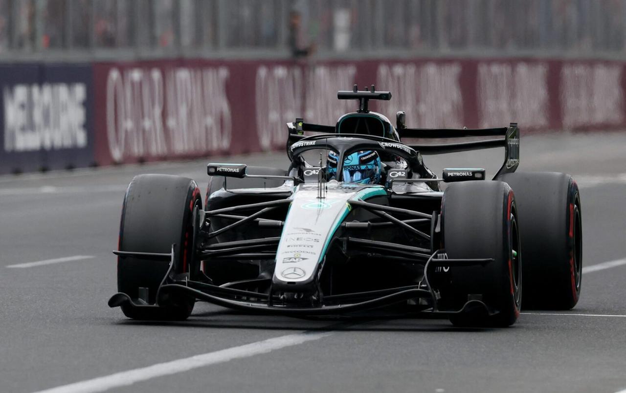 安东内利赛后狂赞车队：梅奔赛车太强了！梅奔在澳洲大奖赛排位赛表现出色，安东内利