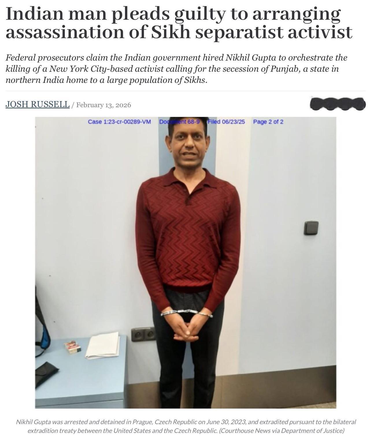 莫老仙领导的印度老觉得自己是以色列，认为其有能力清除分离分子，结果在行动中又