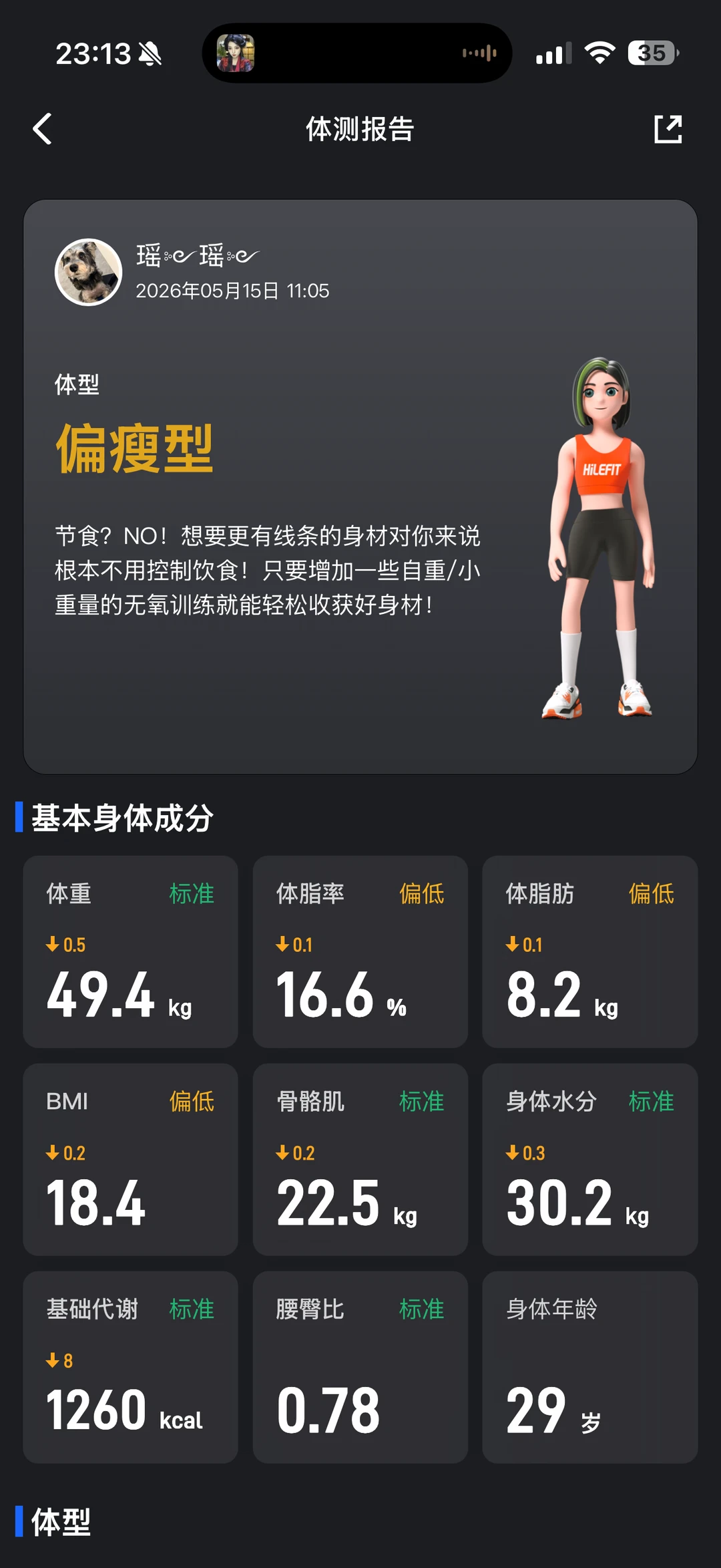 咱们就是说乐刻的体脂秤准不准🙃