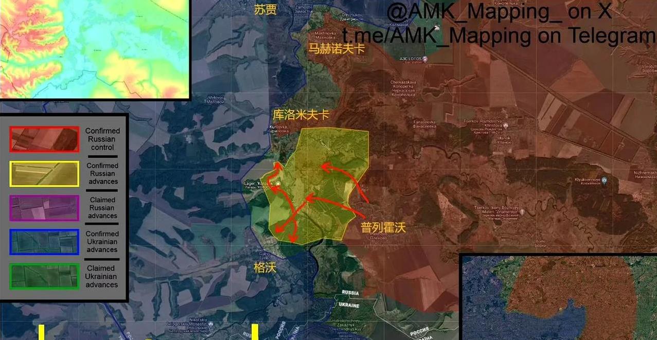 1月30日下午，亲乌信源及乌克兰TG频道发布战场报告一、库尔斯克州：过去几周里