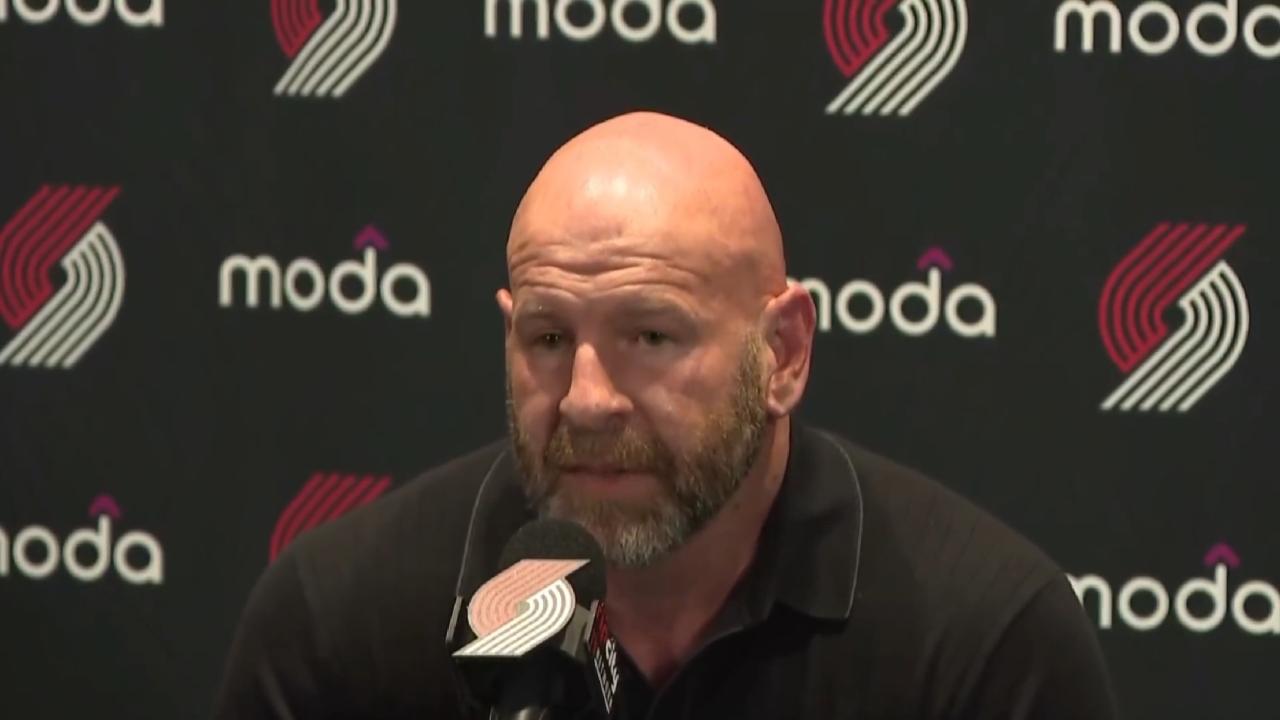 开拓者总经理克罗宁说要重点培养杨瀚森，这可不是随便说说，现在操作来了，没人想到1