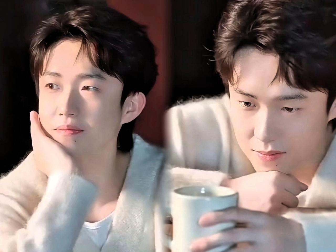 这组花絮照拍得太绝了！头哥在镜头里温柔感直接拉满～楚钦真是气质干净又清爽，