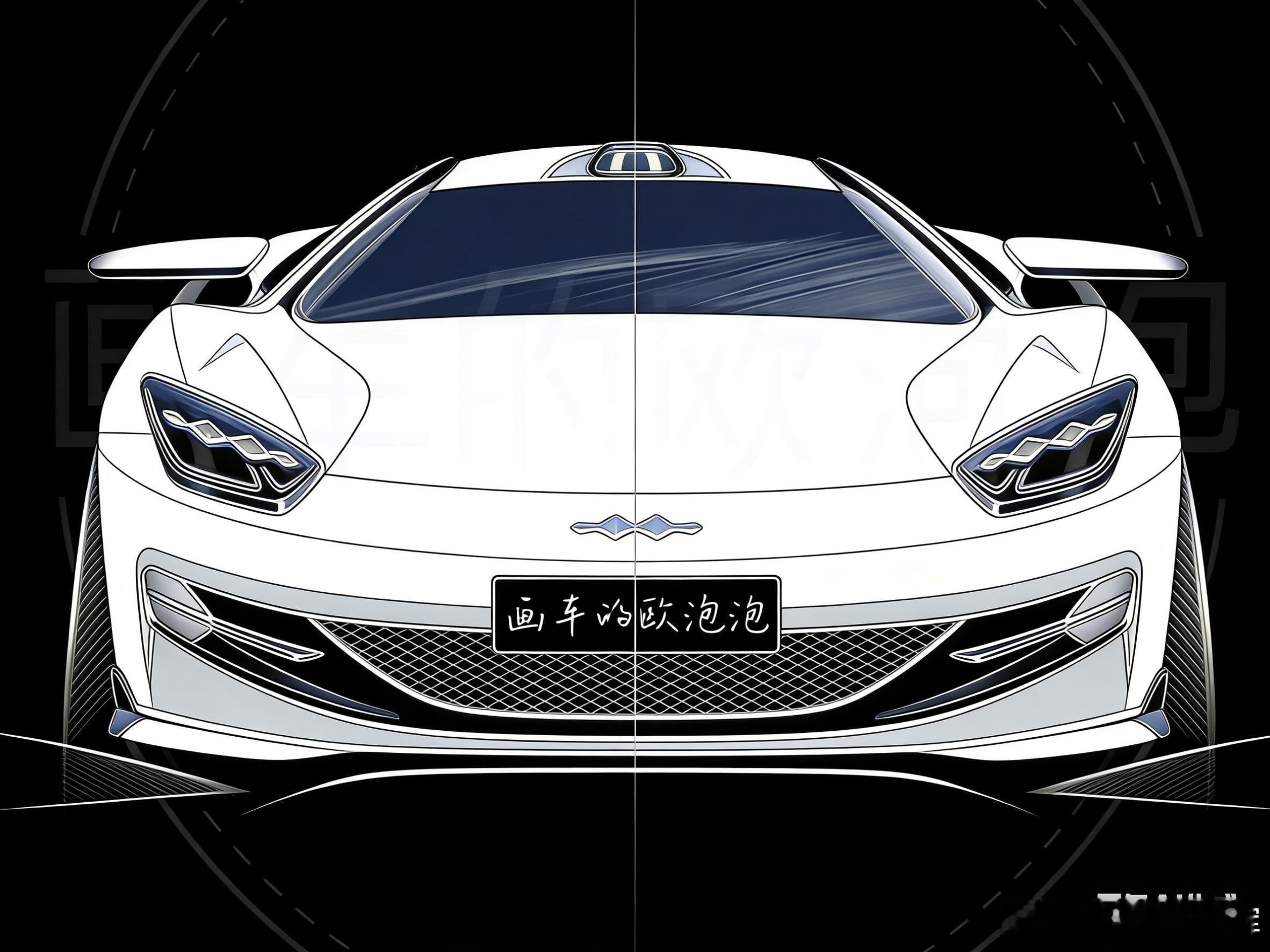 方程9如果下面真用这种宾利风格的中网，确实高级很多……期待更多的曝光图