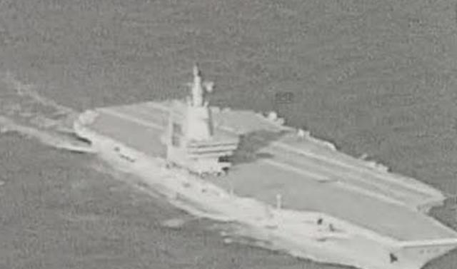 台当局真不嫌丢人：福建舰第一次通过台湾海峡，台军耍了一个小心机！来自中时新闻等