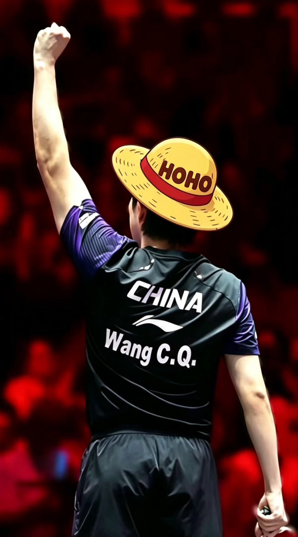 王楚钦HOHO有帽子了 HOHO喜提专属小黄帽啦！和王楚钦手绘稿一模一样的形象超