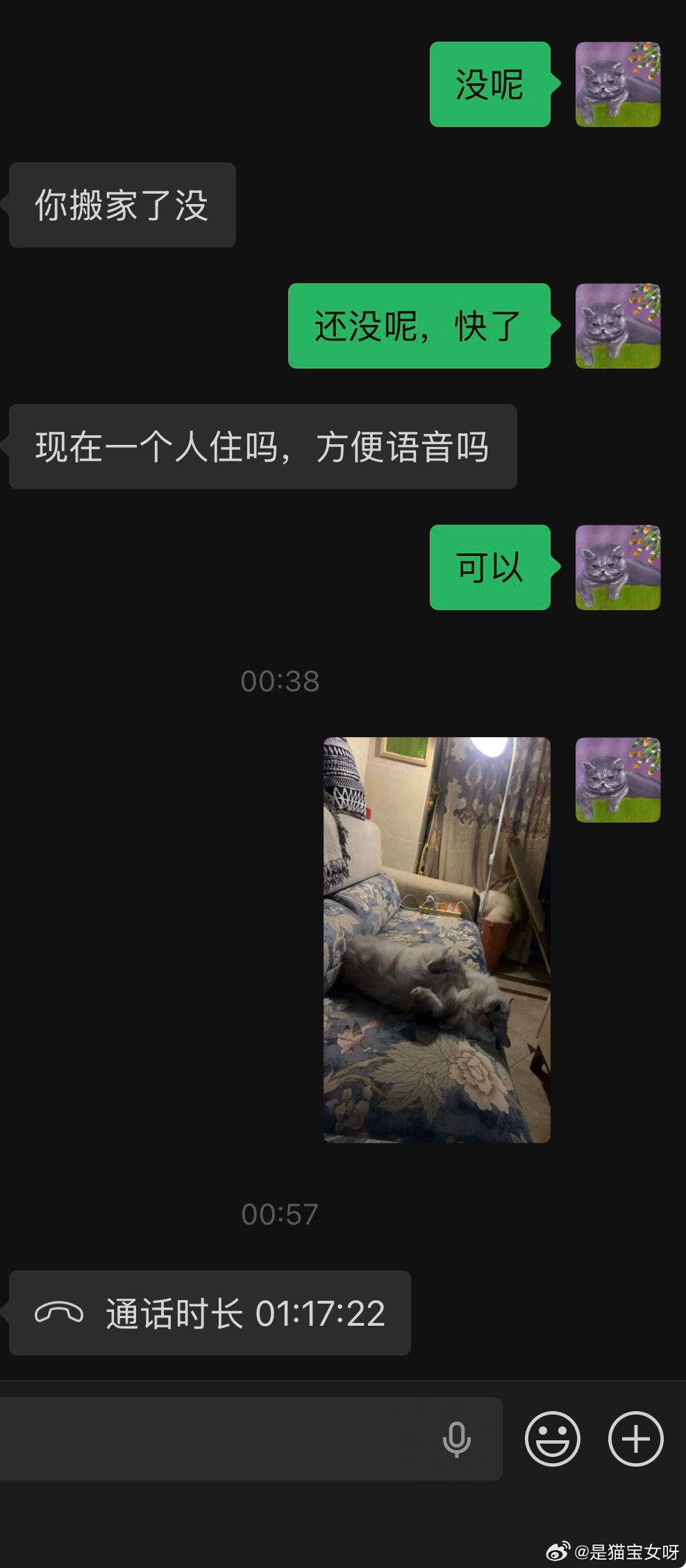 这个月很神奇，联系上了两个很久不联系的前任三亚