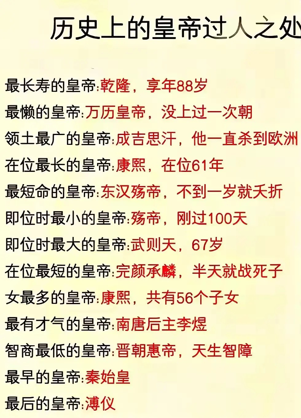 最有才气的应该是宋徽宗，李煜不是皇帝