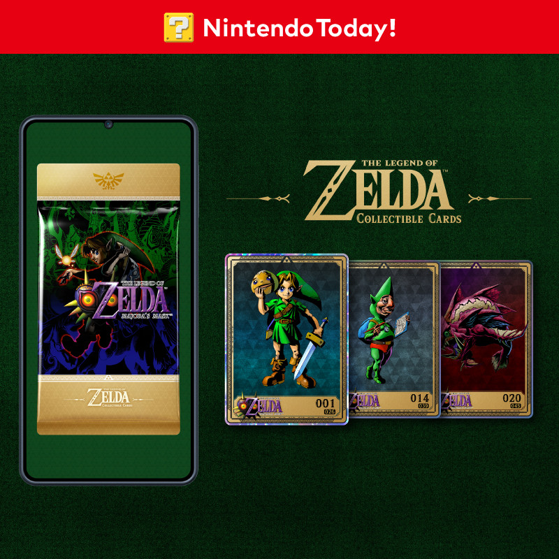 NintendoToday！的塞尔达卡包替换为MM了BotW的