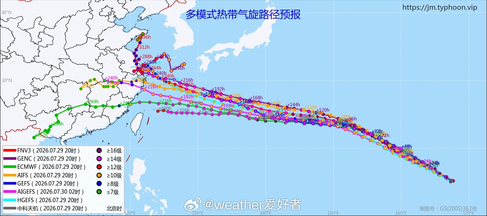 台风白海豚【白海豚来我国的概率在加大】无论是传统集合还是AI集合，最近都在不断西