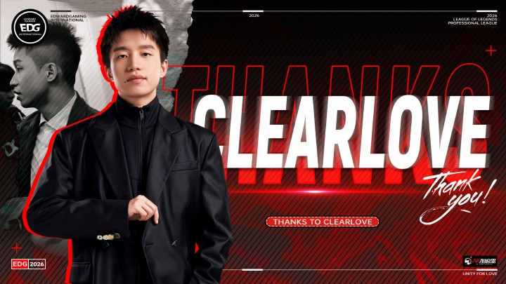 EDG官方: 主教练Clearlove即日起正式转会至WBG!