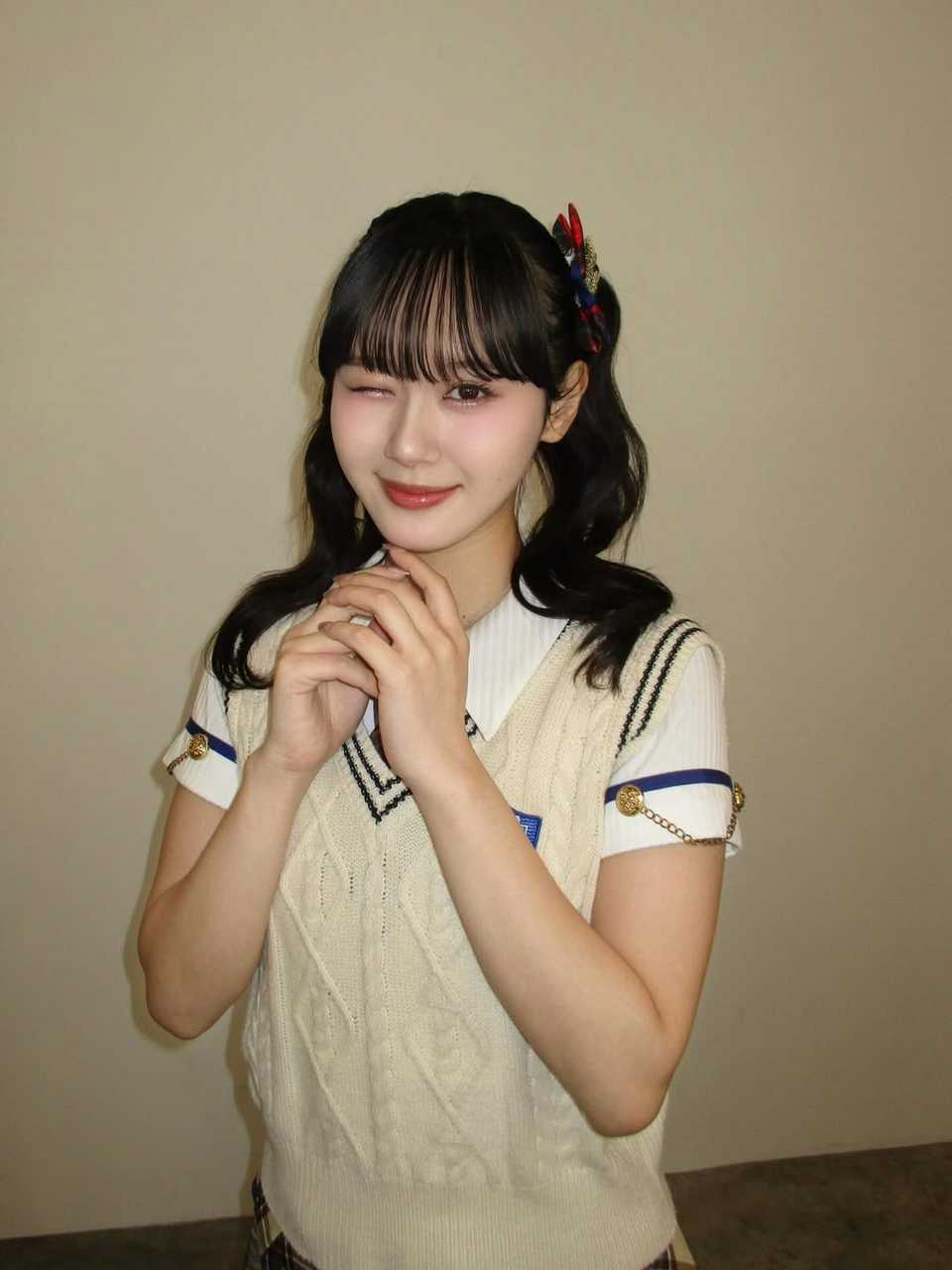 肥秋系美少女投一下KLP2期生植田真白（Mashiro）很会Wink的小女孩