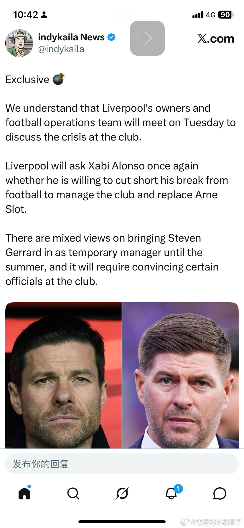 绿帽哥故事我们获悉，利物浦老板及足球运营团队将于周二召开会议，商讨俱乐部当前面