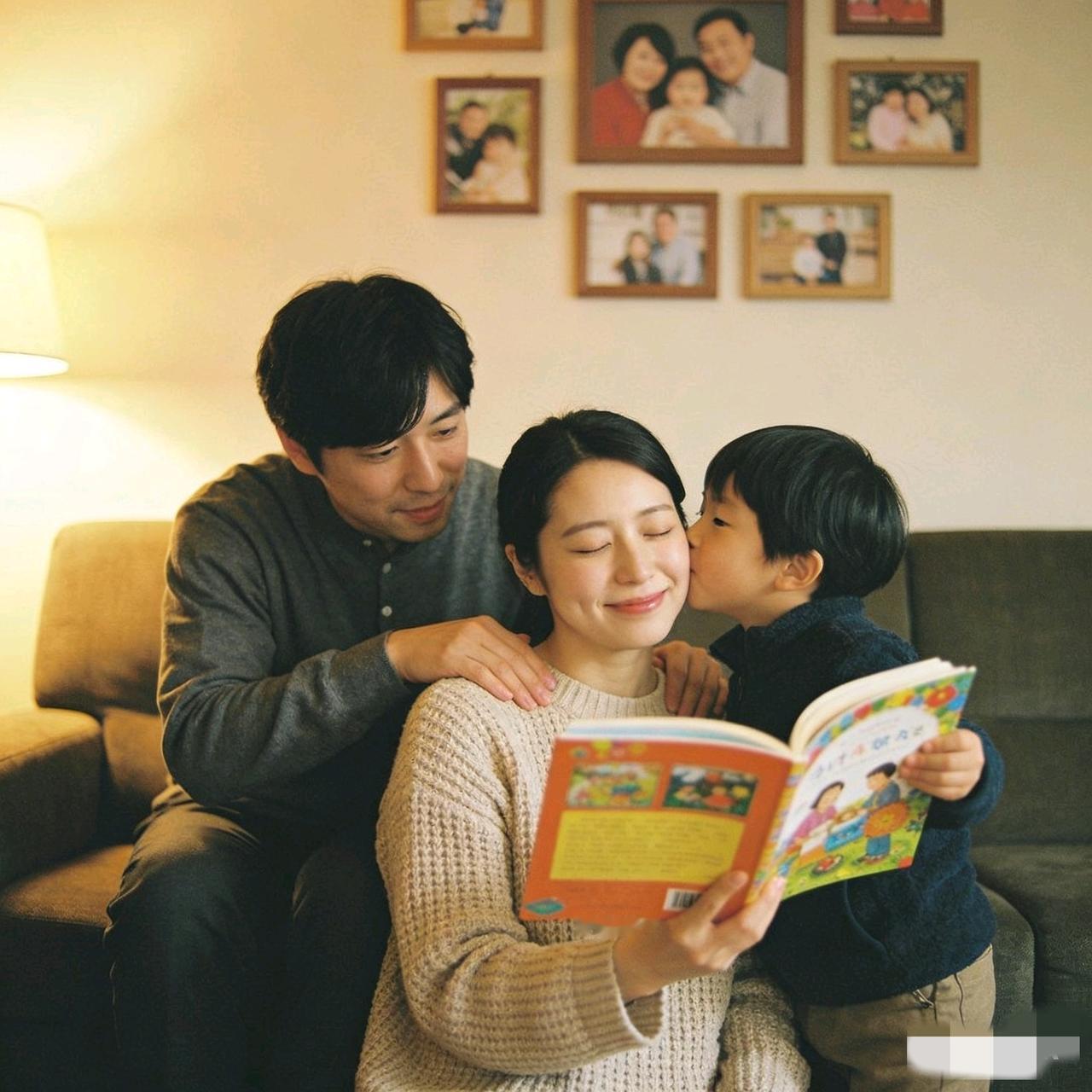 昨晚在外面办事，很晚才到家，推开门就闻见厨房飘来的香味儿，儿子正踩在小板凳上，帮