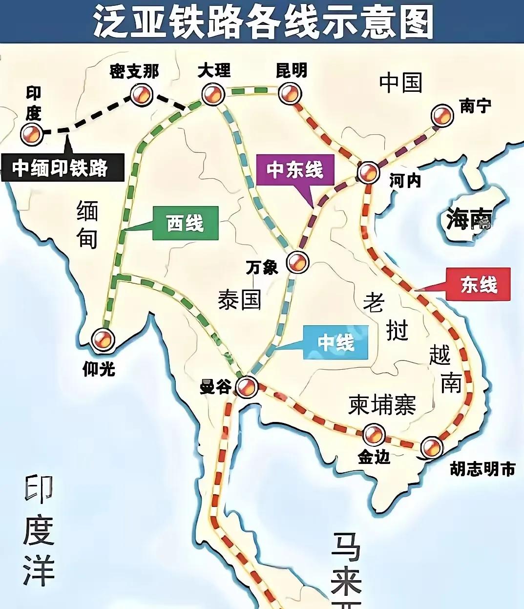 这是泰国全面融入中国经济圈的一个标志性举动。目前泰国内阁，已经批准中泰高铁2期工