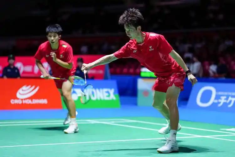 北京时间5月12日晚，刚刚结束了一场2026年泰国羽毛球公开赛男双1/16决赛，