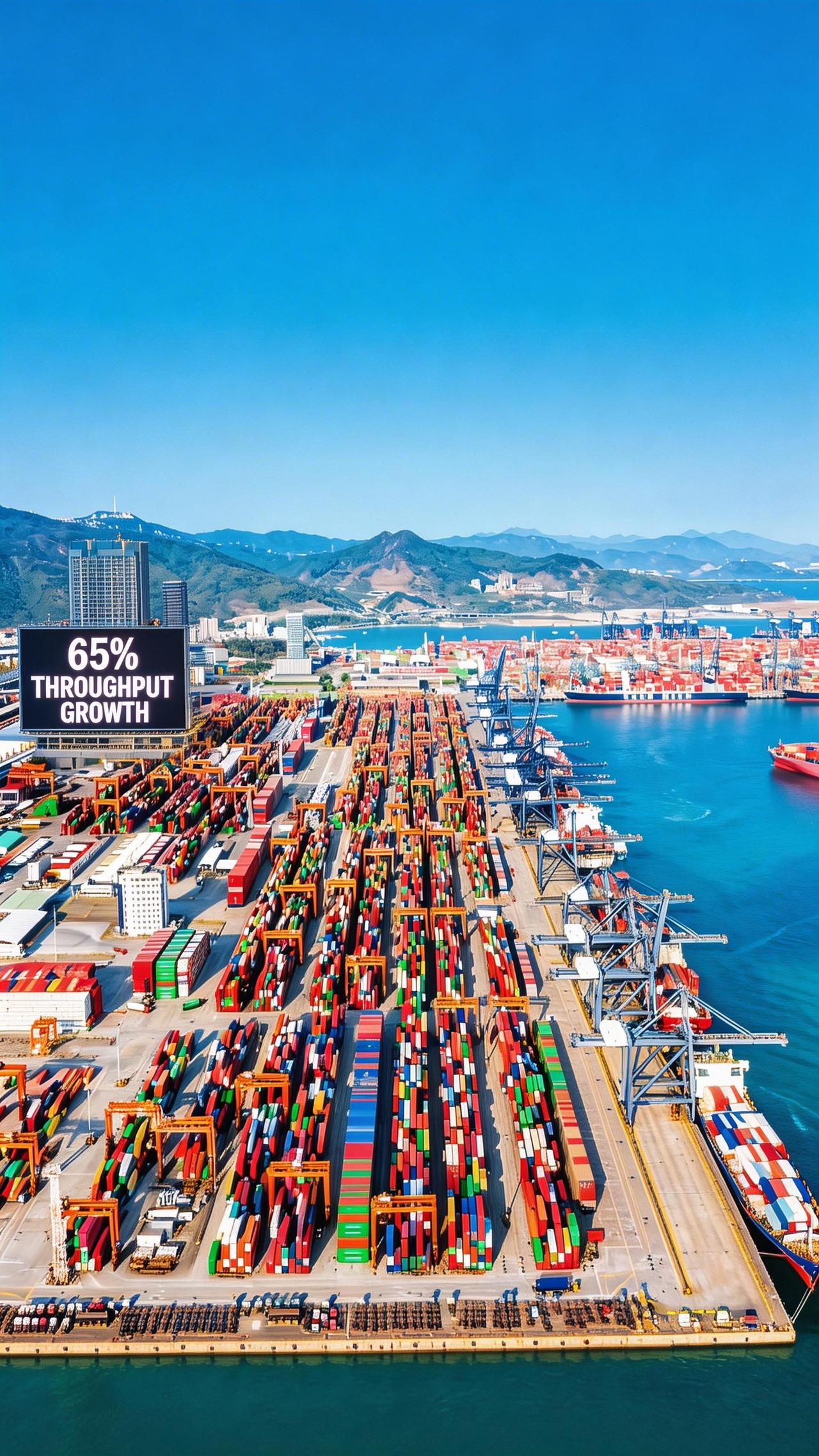 2025年中国外贸有多强？盐田港新增14条国际航线，洋浦港吞吐量暴增65%，广州