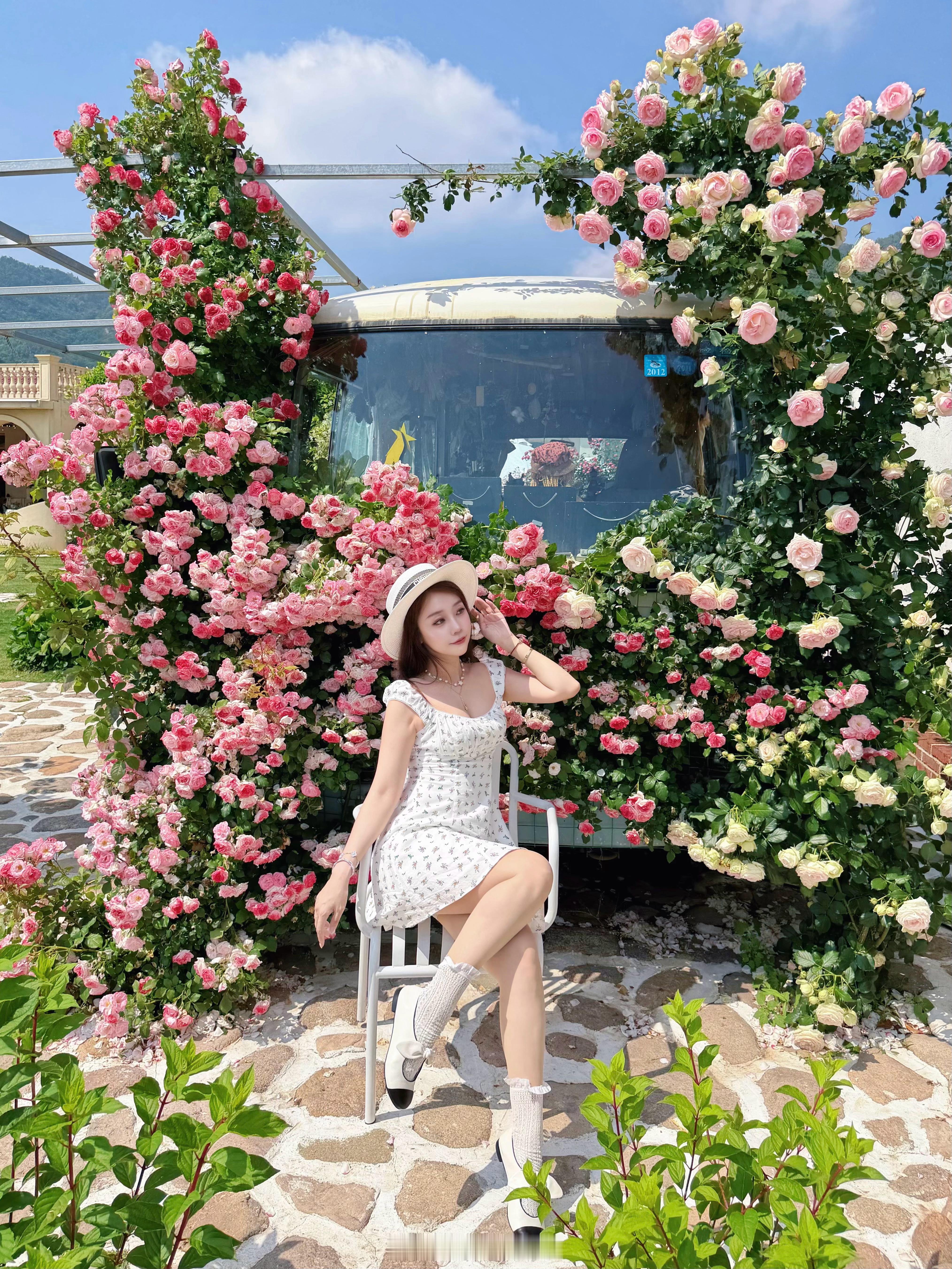 ₊♡₊˚💐・₊✧ootd穿搭分享青岛·阿浪花园