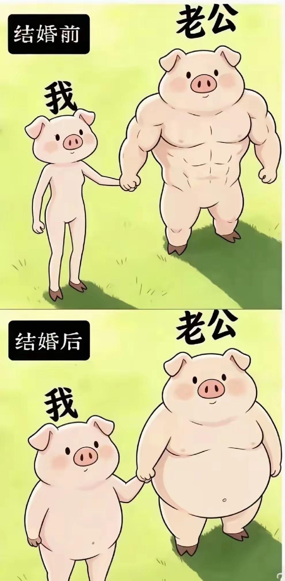 [呲牙笑]婚前肌肉帅哥，婚后油腻胖猪！[吐舌头眯眼睛笑]中年发胖，真实原因，别再骗自己！翻