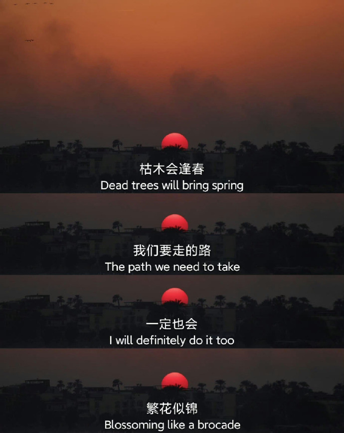 “勇敢的人会被奖励一段新的开始”​​​​