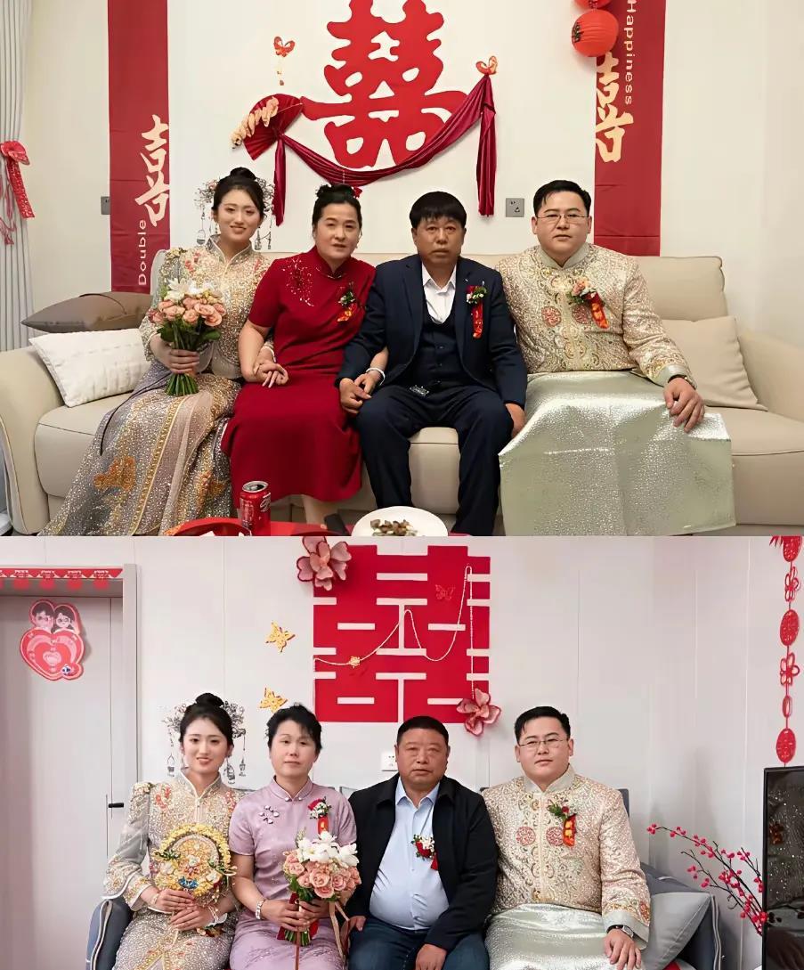 能看出哪个是娘家哪个是婆家吗？