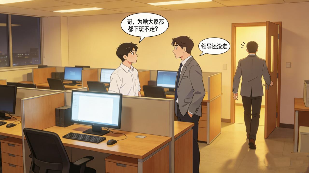 公司新来了个应届生，工位在我旁边。第一天，他问我：“哥，咱这加班有加班费吗？”