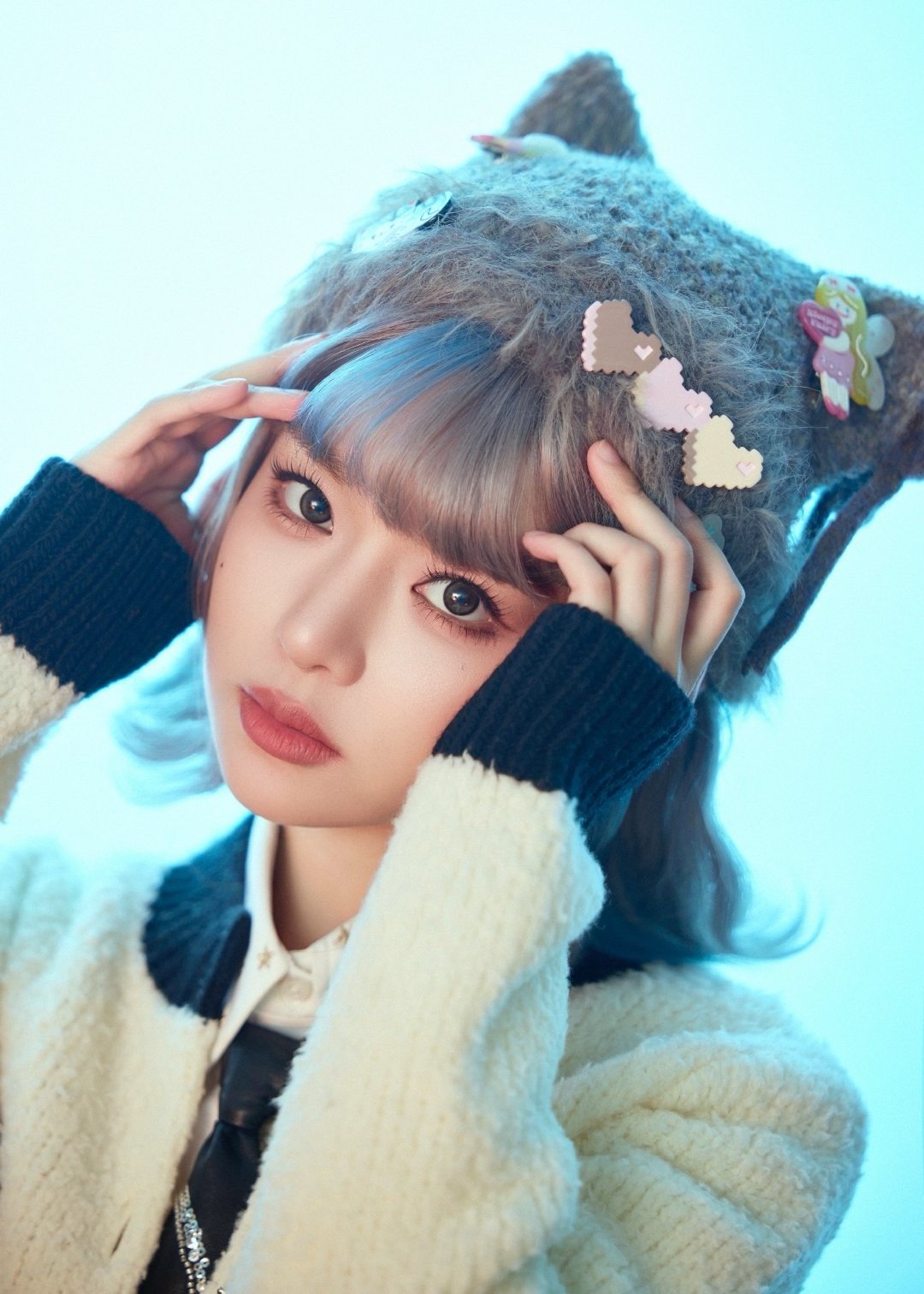 黄霄雲我没有做妆发黄霄雲用实力和运气书写了最精彩的追星故事！在《声生不息》致敬