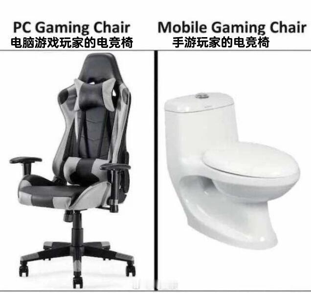 不同玩家的电竞椅。第二个是不是你的？[哆啦A梦害