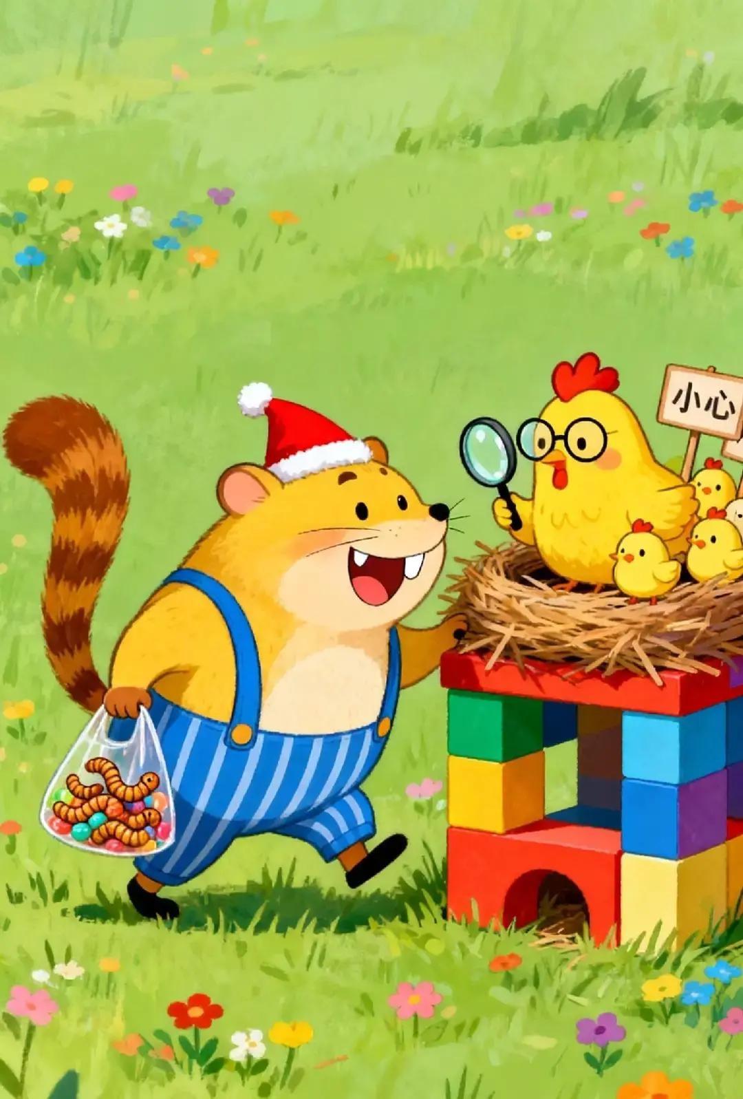 公公带着再婚老伴提着水果上门，想给高烧卧床的儿媳小京探病。一进门两人就围在床前