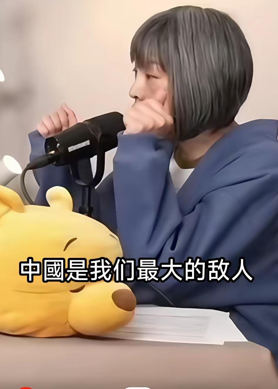 太气人了！台独分子范琪斐来大陆之后回台湾就说：中國是我们最大的敌人。她这话