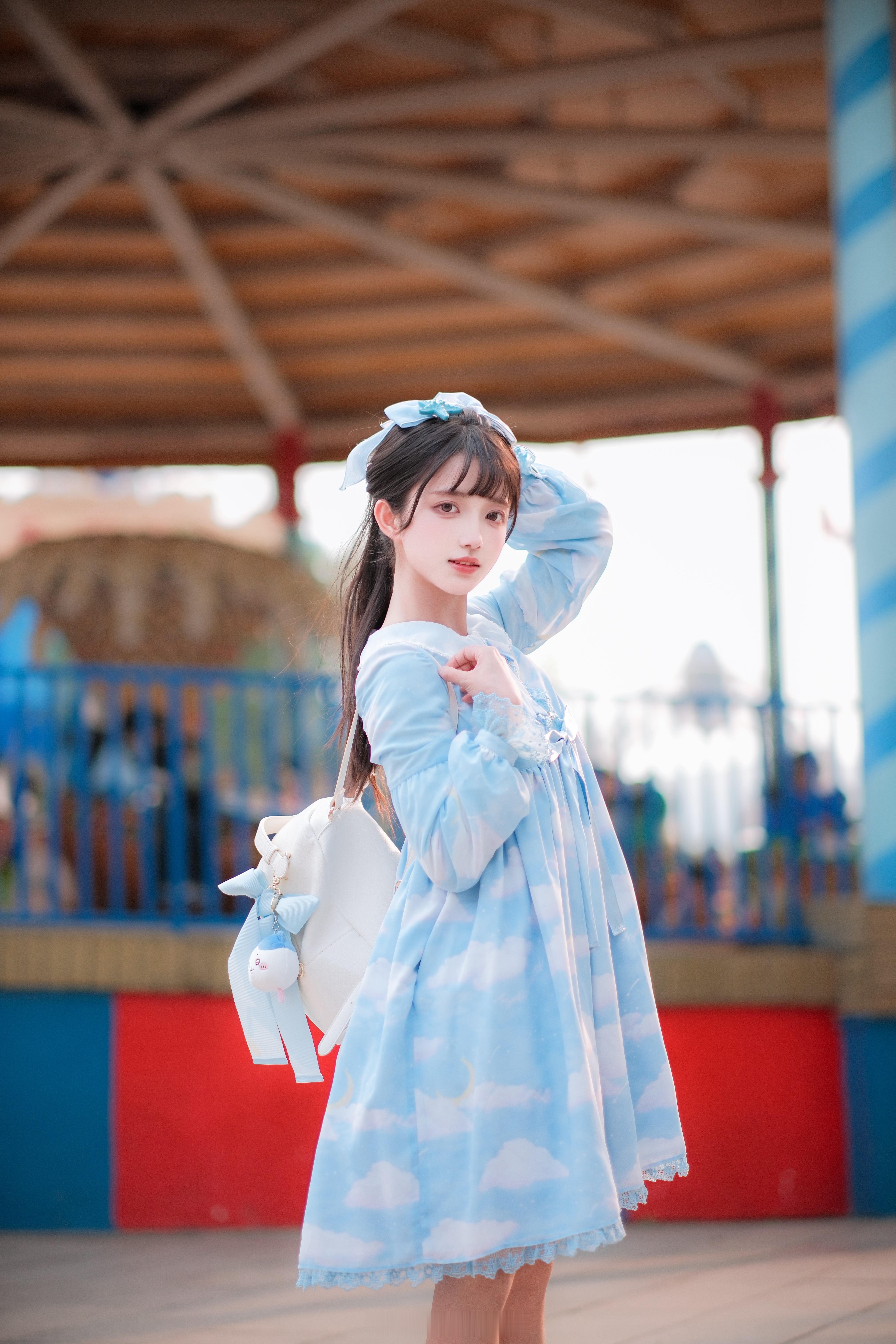 久违的日常小裙子甜甜的游乐场日常🎠📷​​​