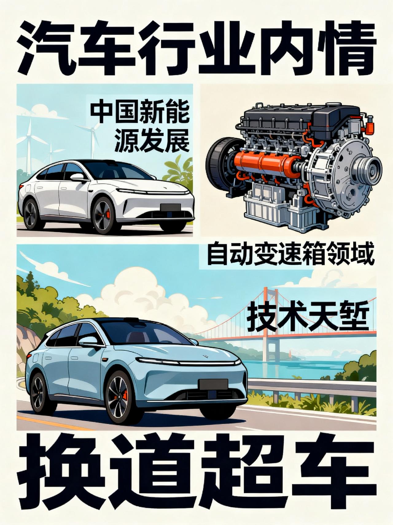 中国宁可砸钱搞新能源，也不攻克燃油车“心脏”——自动变速箱！真相太扎心藏在汽车