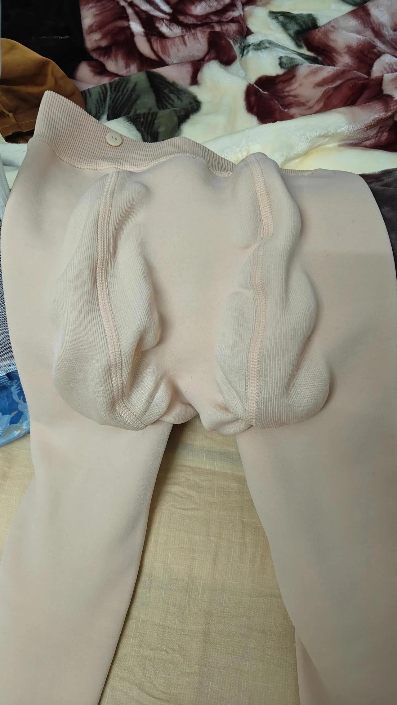 光腿神器穿成这样正常吗？我也就110斤啊