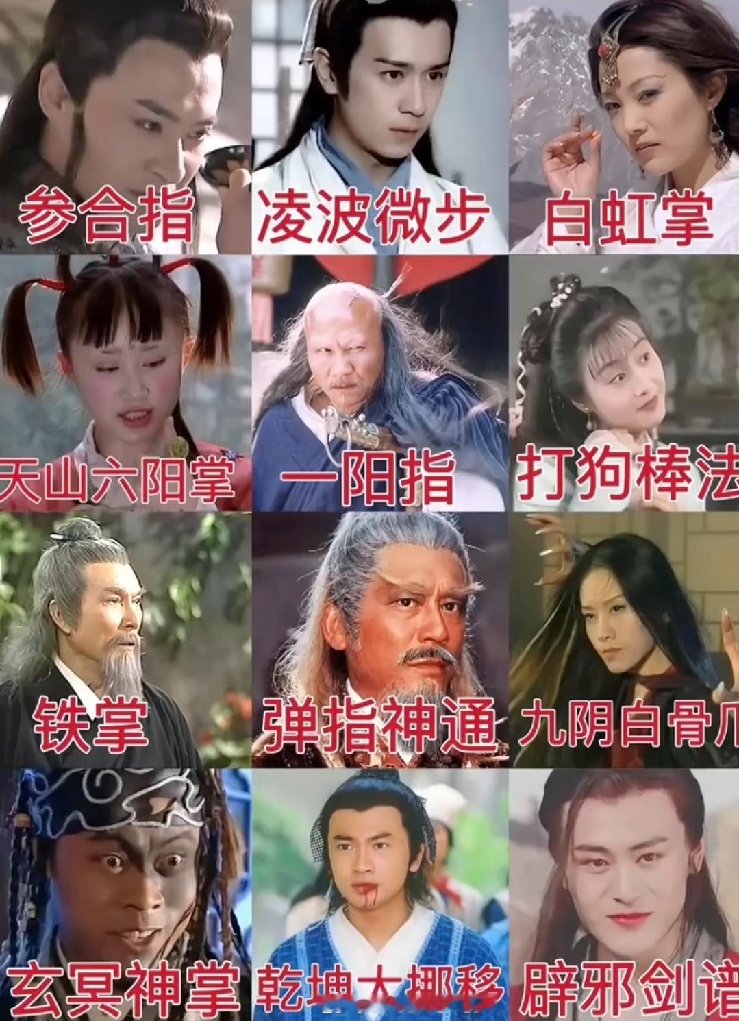 十二大武林秘籍，你想学哪个？