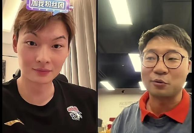 王哲林直播被问上海队建王朝的事，直接笑说要拿三冠得靠已经有四个冠军的张镇麟。大王