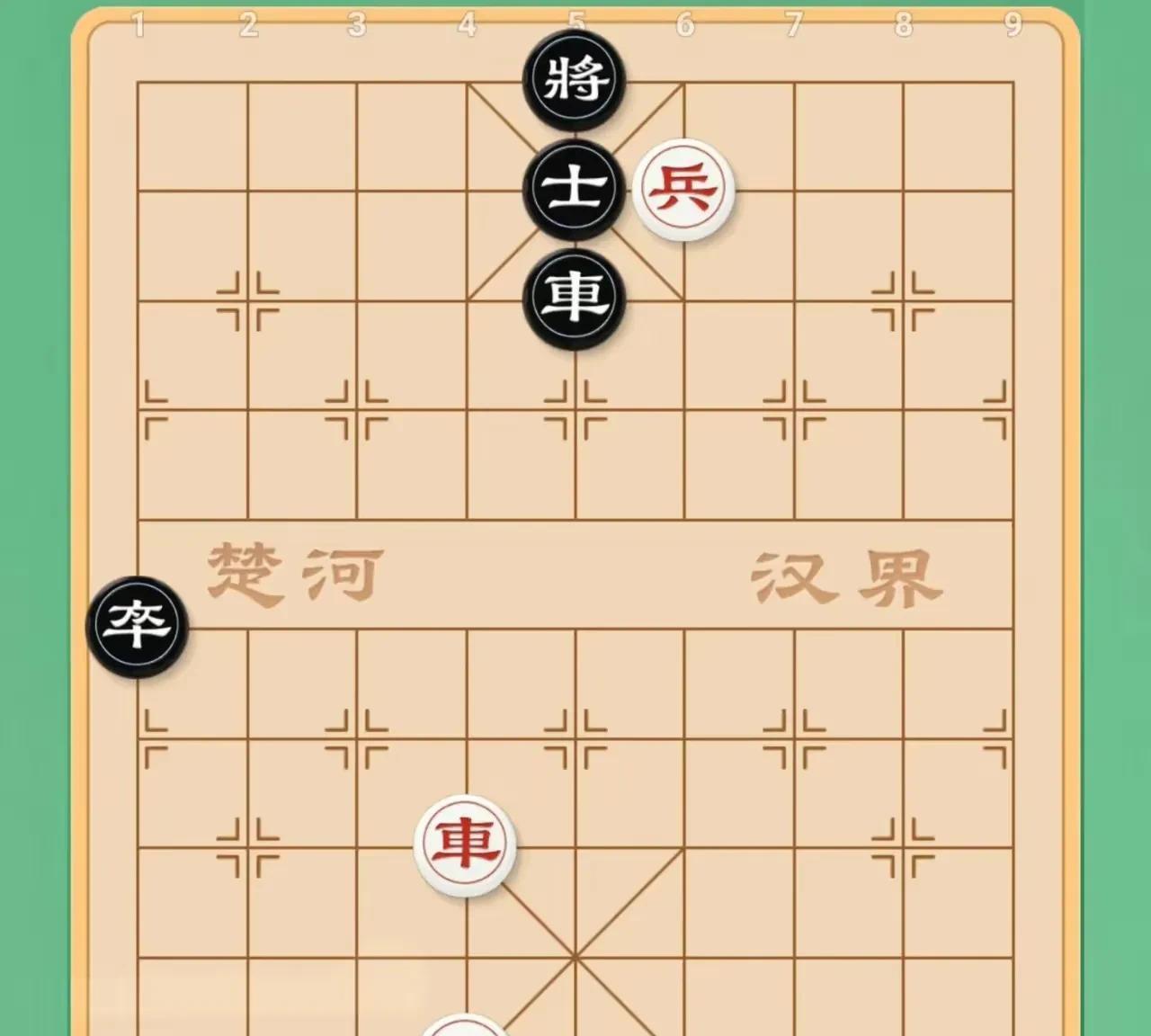 王老师是象棋高手，曾经在县里比赛，得过亚军，可他说红棋赢，我半天都没想出来。车
