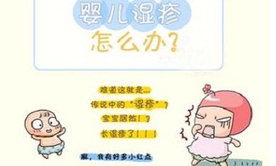 中医治疗婴儿湿疹是以清热利湿, 疏风清热为主