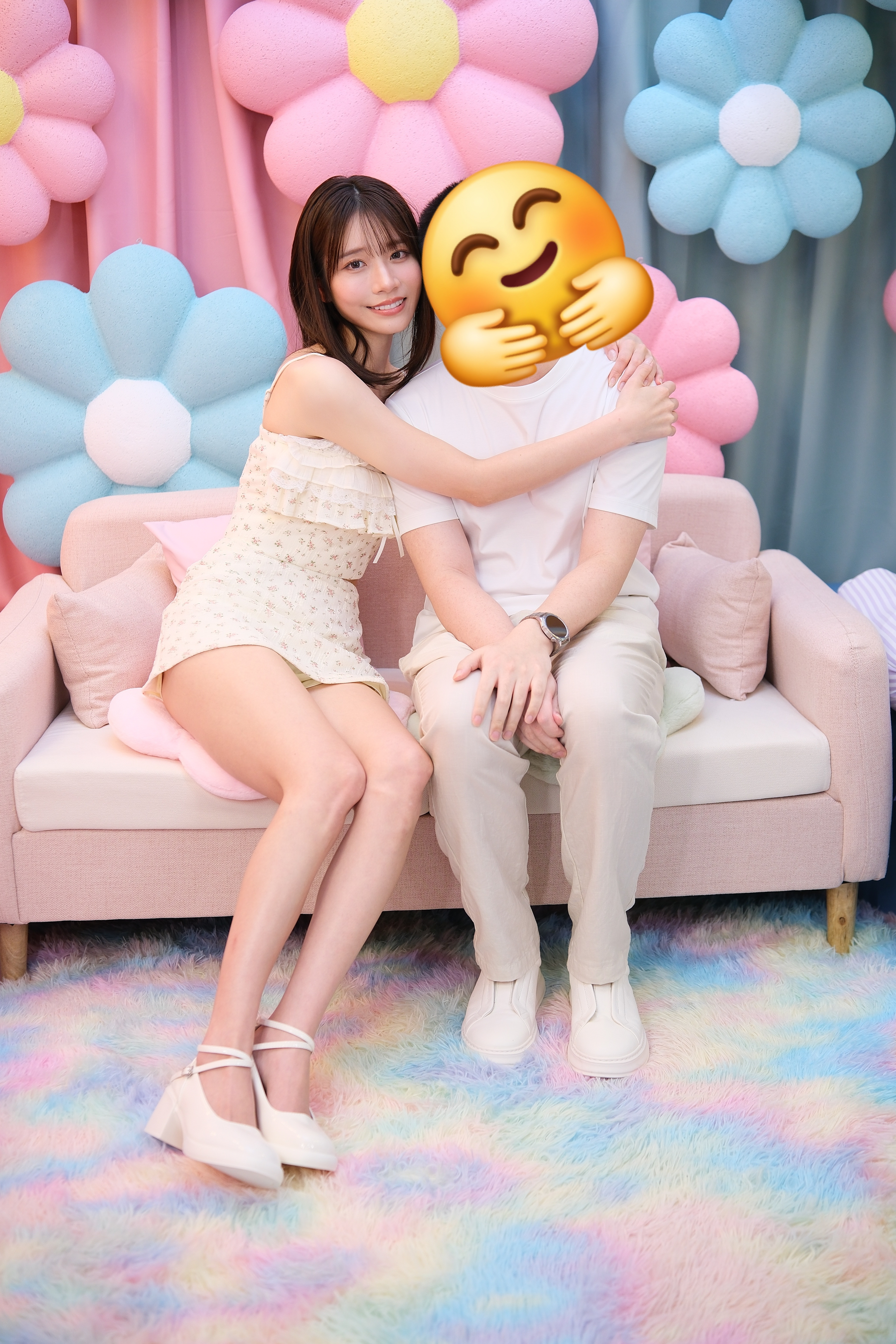 第一次参加河北彩花的活动，总共就拍了两张合影再多就买不起了她这个票价💰仅次