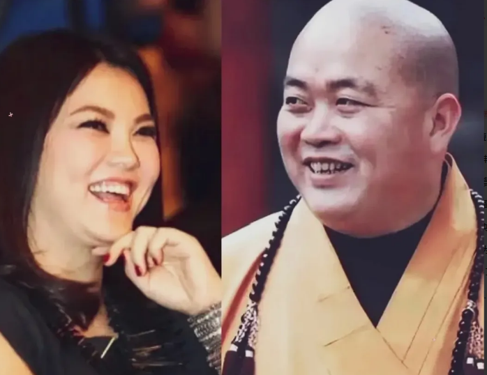 释永信出事，李湘却上了热搜，这次不是因为吻手礼，而是他俩的身材都太肥胖了。