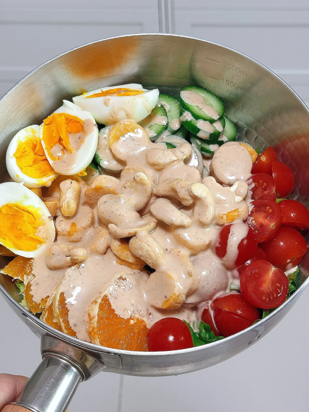 谁懂啊？春日蔬菜水果沙拉吃一次爱一次！🥗🥗