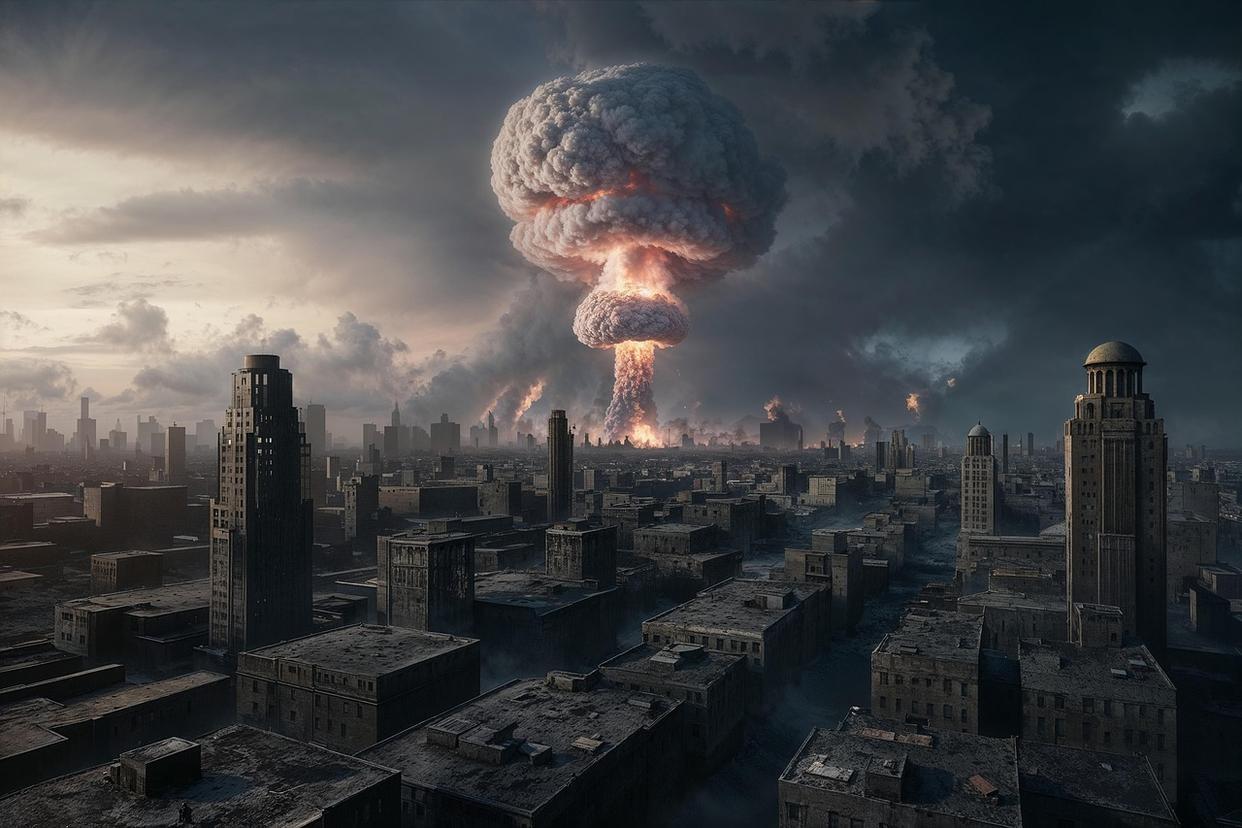 和俄罗斯打核战，那是给自己找死。天宽地阔，放眼全球，只有俄罗斯才真正拥有打核战的