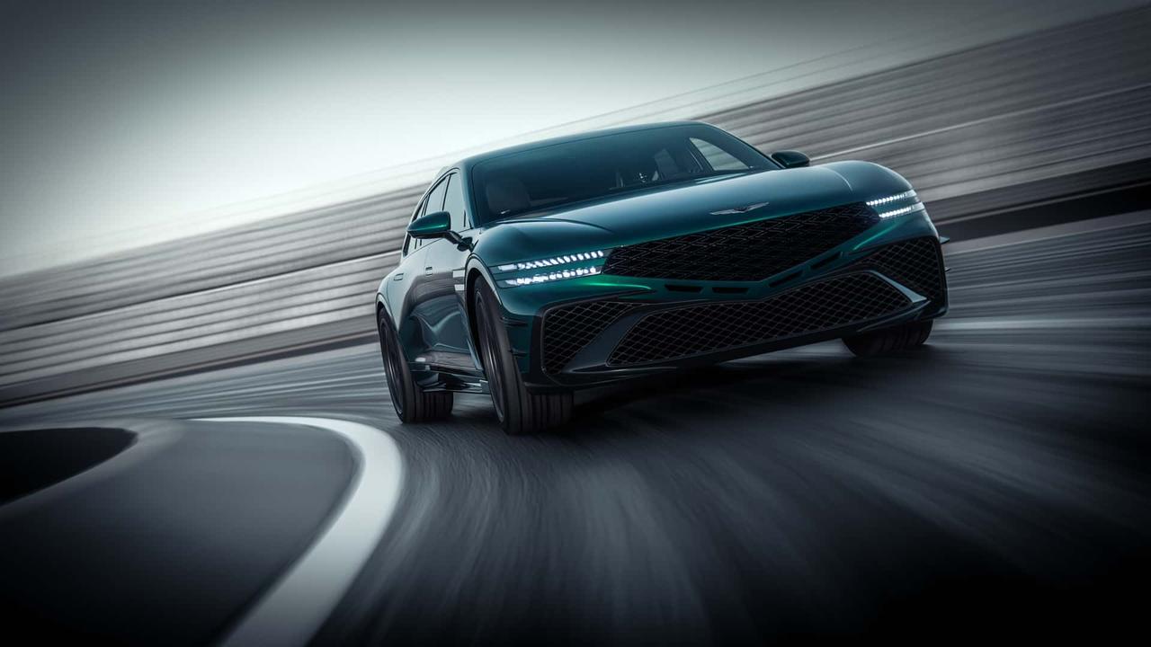 捷尼赛思G90Wingback概念车，太有张力，真帅啊，你们觉得呢？【来自懂车